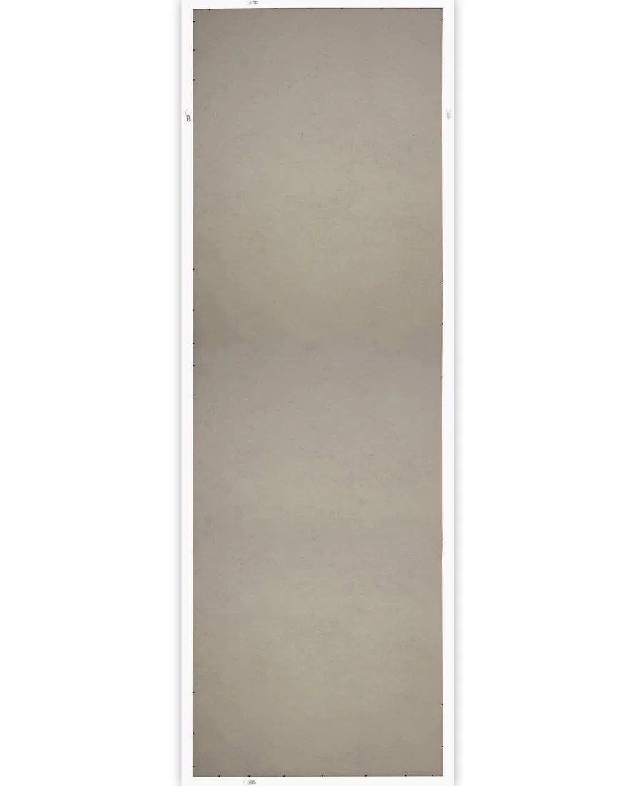 Posterrahmen 60 x 180cm Holzdekor weiß, aus MDF
