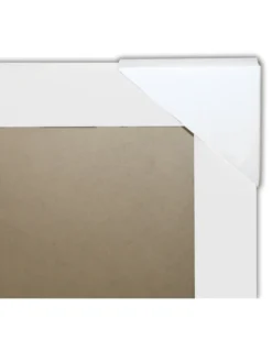 Posterrahmen 60 x 180cm Holzdekor weiß, aus MDF