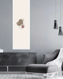 Posterrahmen 60 x 180cm Holzdekor weiß, aus MDF