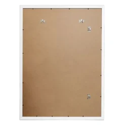 Posterrahmen 68 x 98 cm Holzdekor weiß