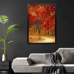 Posterrahmen 61 x 91,5 cm Holz schwarz, Profilbreite 25mm