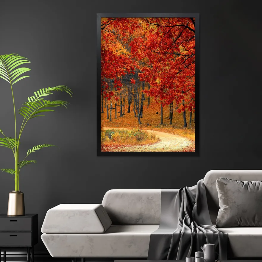 Posterrahmen 61 x 91,5 cm Holz schwarz, Profilbreite 25mm