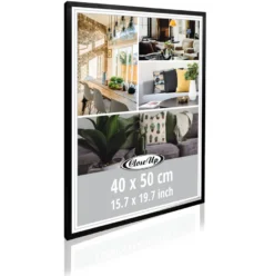Posterrahmen 40 x 50 cm Kiefernholz schwarz