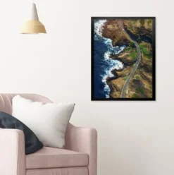Posterrahmen 40 x 50 cm Kiefernholz schwarz