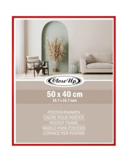 Posterrahmen 40 x 50 cm Rot