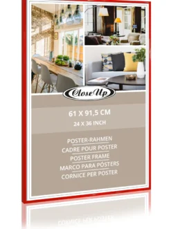 Posterrahmen 61 x 91,5cm Rot