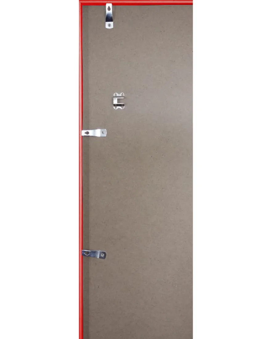Posterrahmen 30,5 x 91,5 cm rot 4-er Set