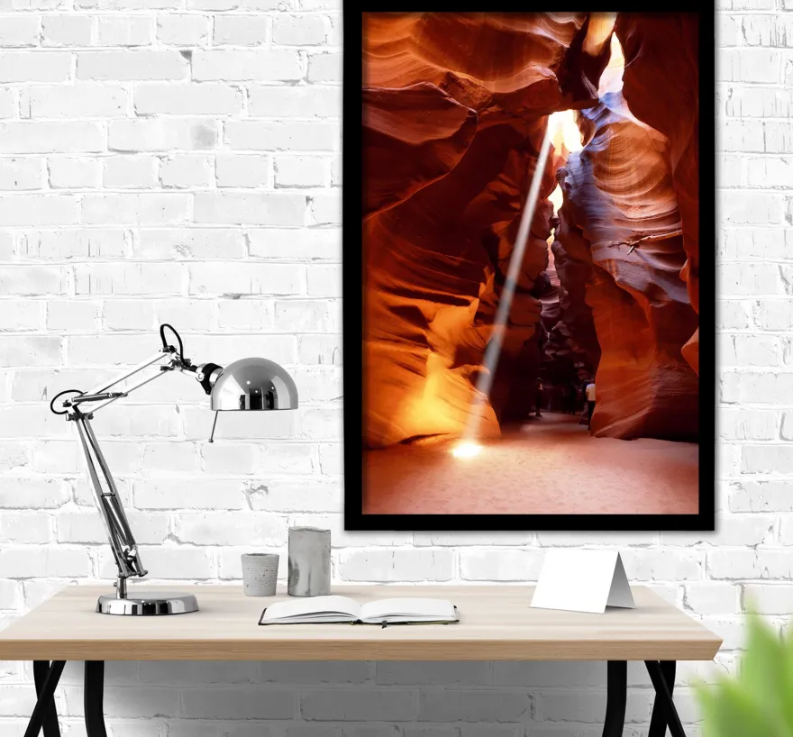 Posterrahmen 80 x 120 cm schwarz
