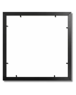 Posterrahmen 40x40 cm schwarz