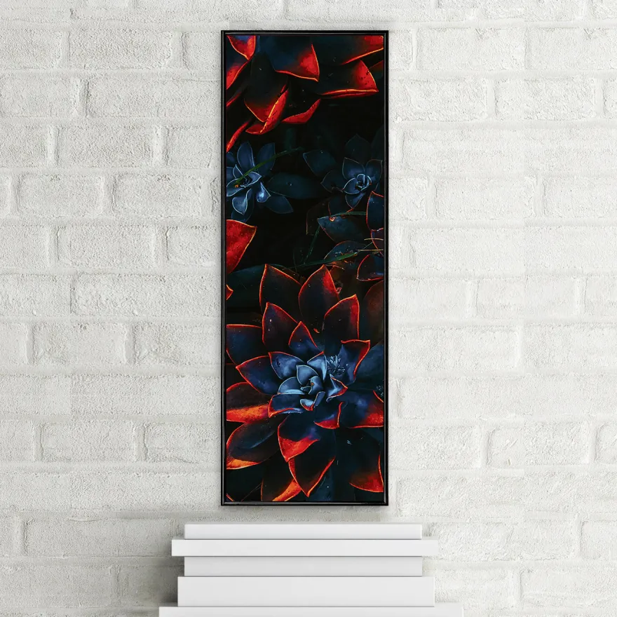 Posterrahmen 30,5 x 91,5 cm schwarz 4er Set