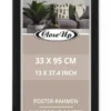Posterrahmen 33 x 95 cm schwarz 3er Set