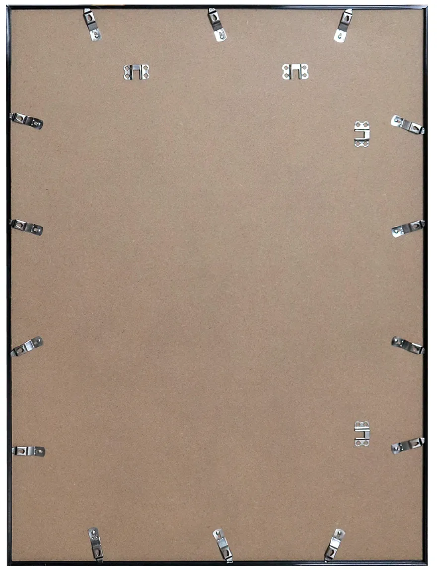 Posterrahmen 60 x 80 cm schwarz, 3er Set