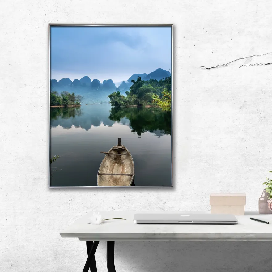 Posterrahmen 40 x 50cm silber