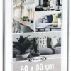 Posterrahmen 60 x 80 cm silber