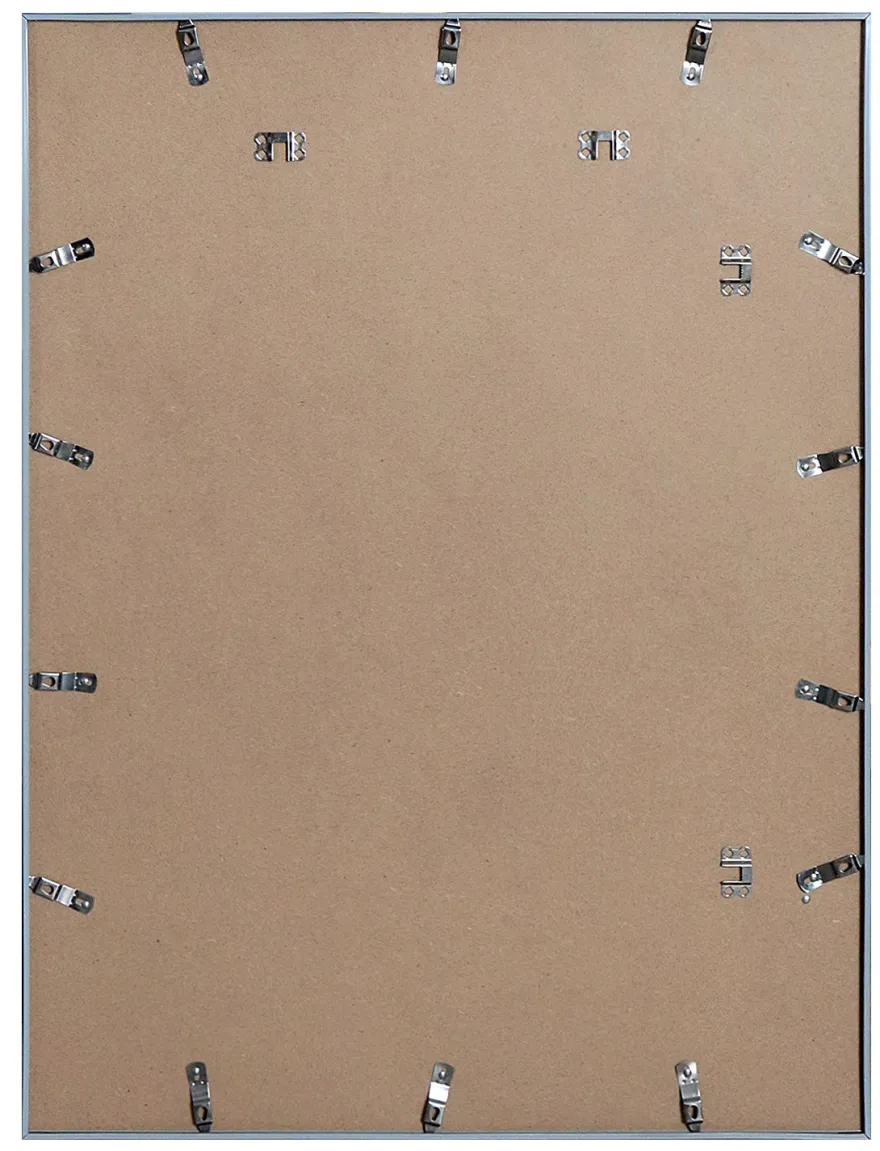 Posterrahmen 60 x 80 cm silber