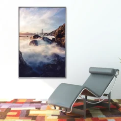 Posterrahmen 70 x 100cm silber