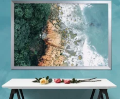 Posterrahmen 80 x 120 cm silber