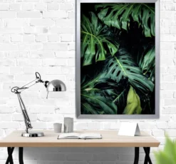 Posterrahmen 80 x 120 cm silber