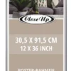 Posterrahmen 30,5 x 91,5 cm silber