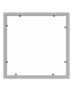 Posterrahmen 40x40 cm silber