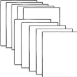 Posterrahmen 40 x 50cm silber 10er Set