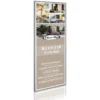 Posterrahmen 30,5 x 91,5 cm silber 4-er Set
