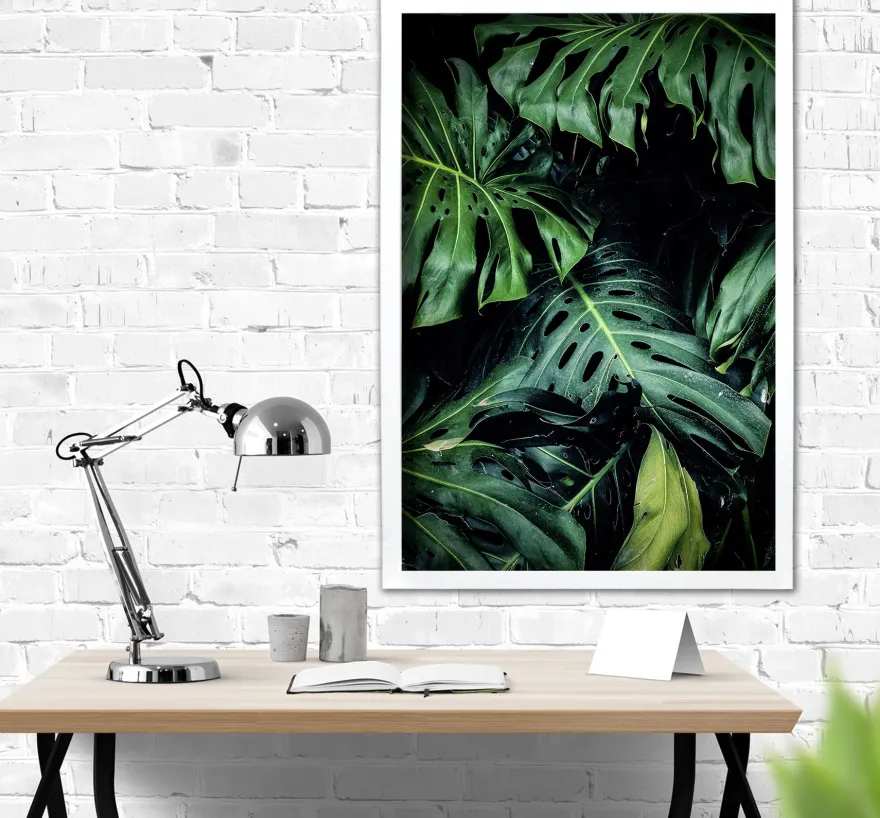 Posterrahmen 80 x 120 cm weiß