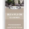 Posterrahmen 30,5 x 91,5 cm weiß