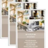 Posterrahmen 61 x 91,5cm Weiß, 3-er Set