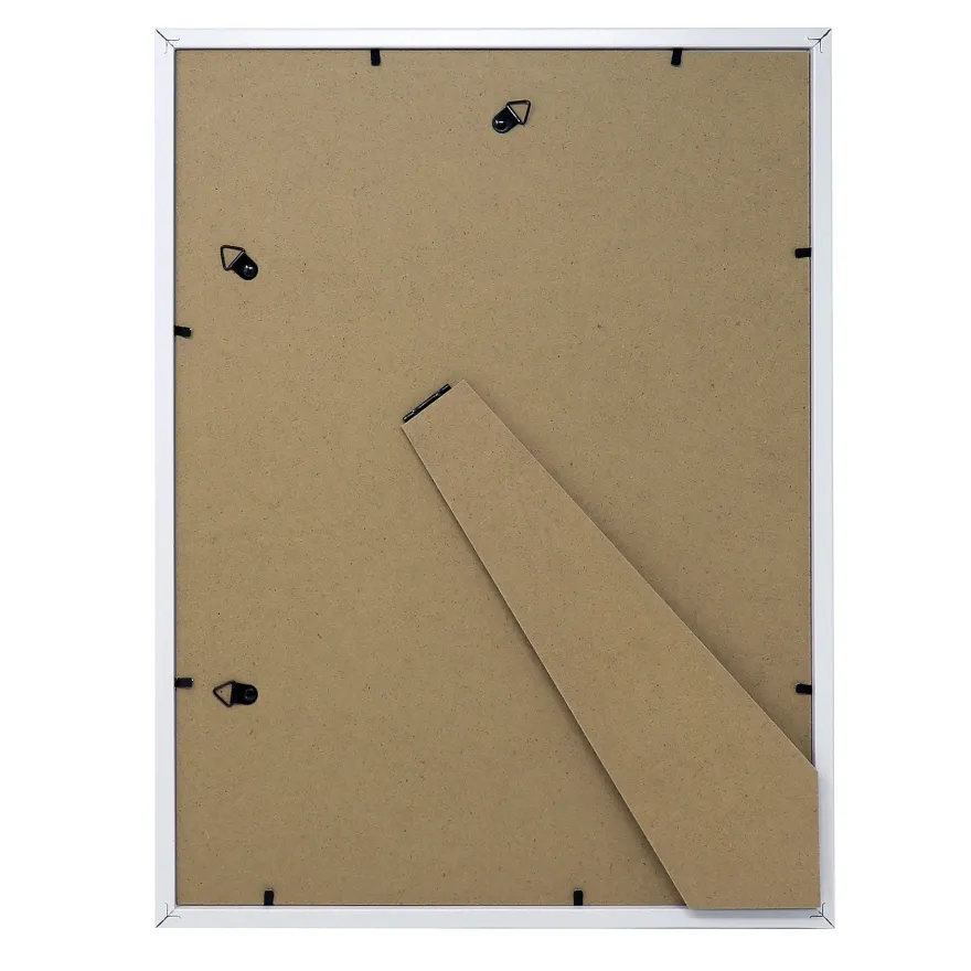 Posterrahmen 30 x 40 cm Weiß mit Passepartout