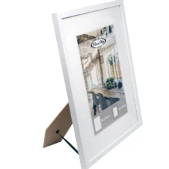 Posterrahmen 30 x 40 cm Weiß mit Passepartout