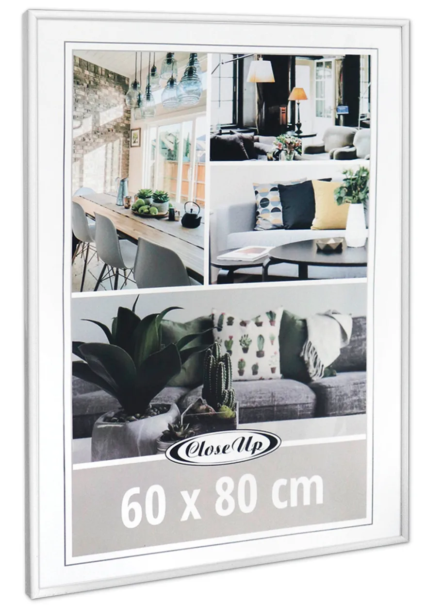 Posterrahmen 60 x 80 cm weiss