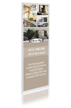 Posterrahmen 53 x 158 cm weiss