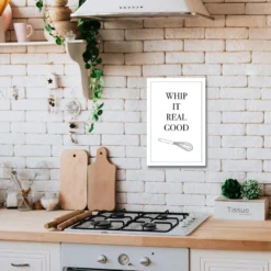Poster Whip It Real Good Küchen Song Poster 20 x 30 cm