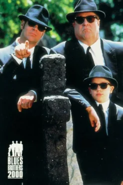 Postkarte Blues Brothers 2000