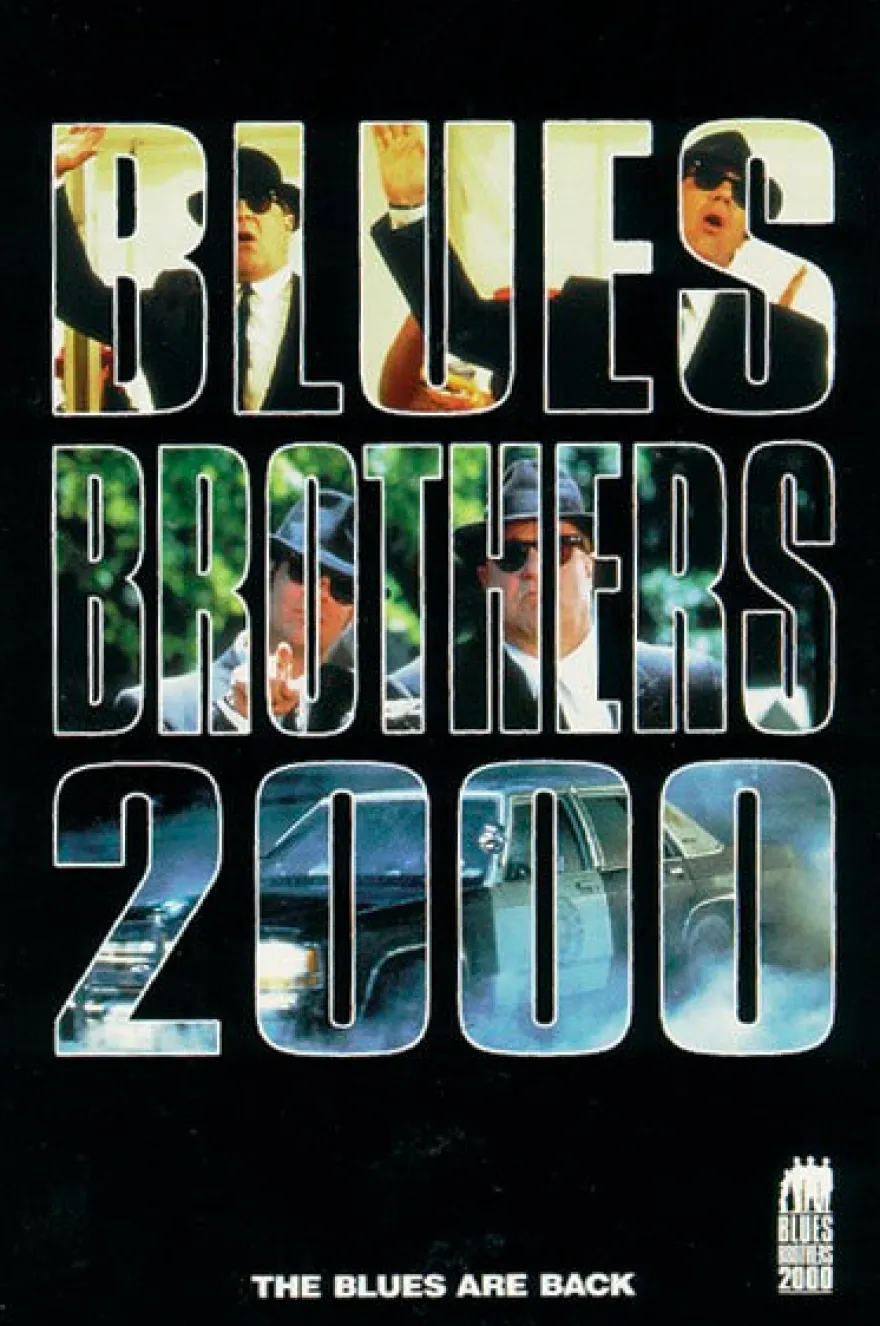 Postkarte Blues Brothers 2000
