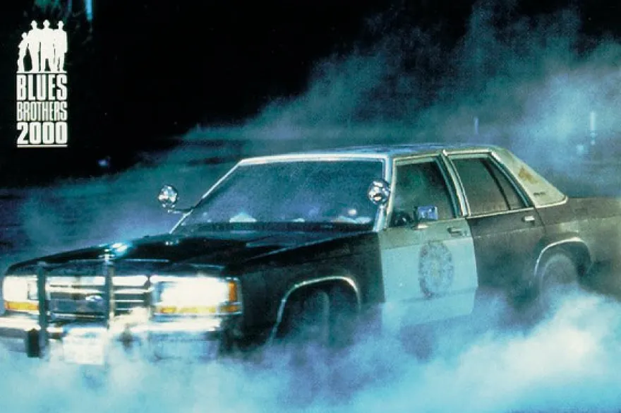 Postkarte Blues Brothers 2000