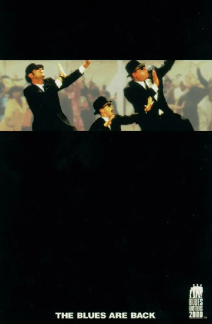 Postkarte Blues Brothers 2000