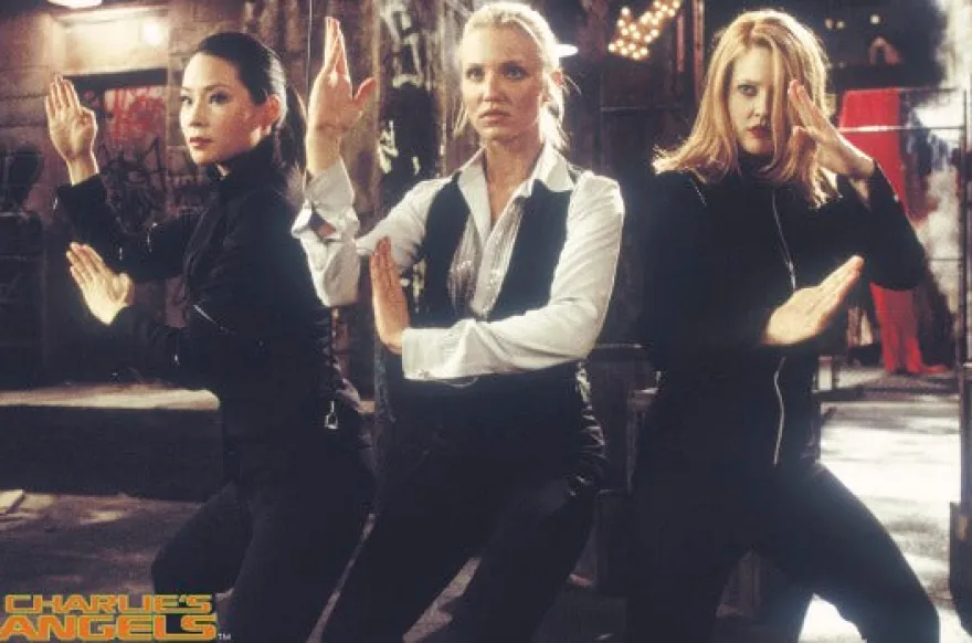 Postkarte Charlie's Angels