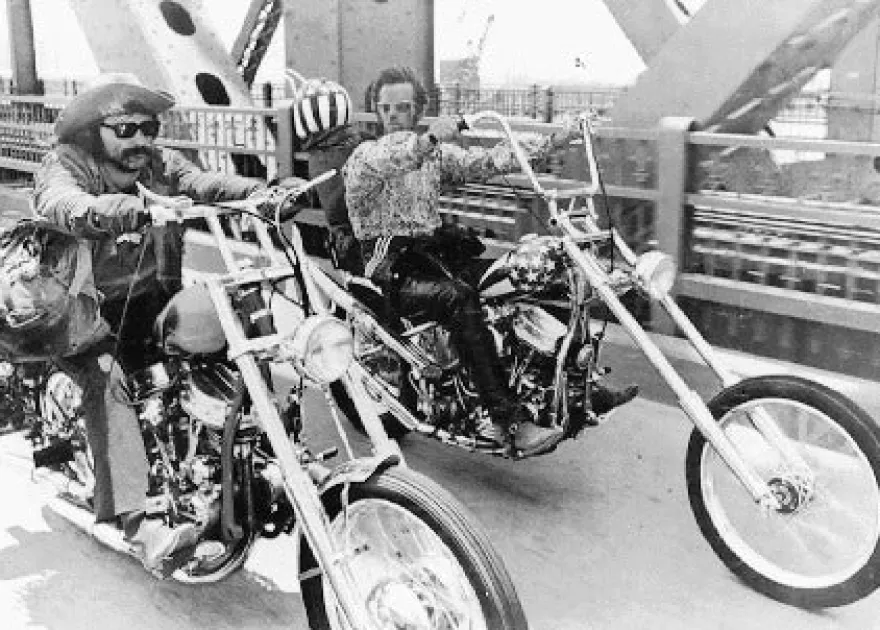 Postkarte Easy Rider