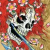 Postkarte Ed Hardy Friendly Ghost
