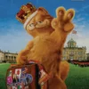 Postkarte Garfield 2 - Faulheit Verpflichtet