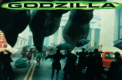 Postkarte Godzilla