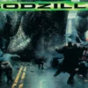 Postkarte Godzilla