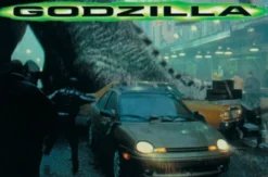 Postkarte Godzilla