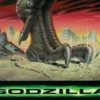 Postkarte Godzilla