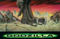 Postkarte Godzilla