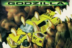 Postkarte Godzilla