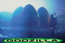 Postkarte Godzilla