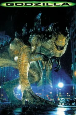 Postkarte Godzilla